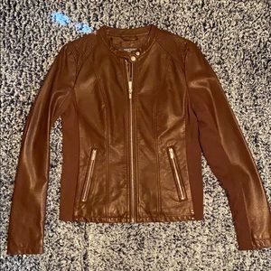Faux Leather Kenneth Cole Jacket